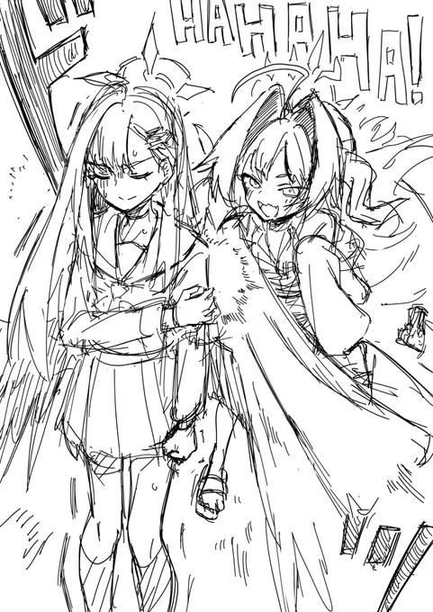 今回のイベント覚え描き
#ブルアカ #ブルーアーカイブ 
