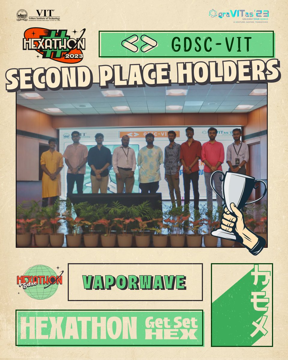 gdgvitvellore's tweet photo. The results are finally in, and our winners are here!
We would like to give our heartiest congratulations to all the participants and declare the winners of Hexathonโ23 who pieced their pixels to perfection and came up with amazing UI/UX designs.
#hexathon #design #getsethex https://t.co/5Gr6Znaci6