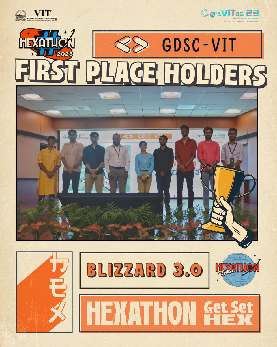 gdgvitvellore's tweet photo. The results are finally in, and our winners are here!
We would like to give our heartiest congratulations to all the participants and declare the winners of Hexathonโ23 who pieced their pixels to perfection and came up with amazing UI/UX designs.
#hexathon #design #getsethex https://t.co/5Gr6Znaci6