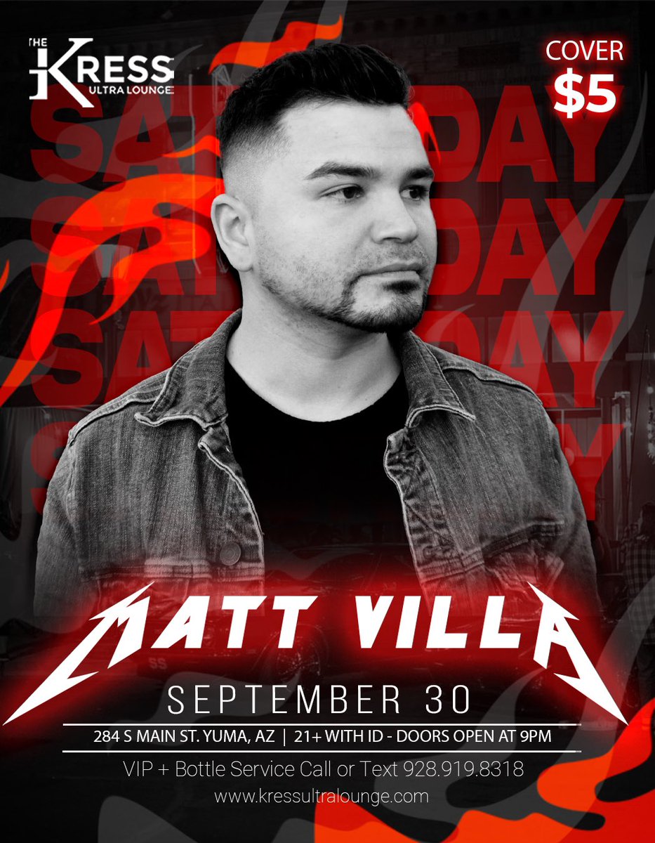 This weekend Matt is back and when Matt is back, you know it’s about to be lit! 🔥🔥🔥