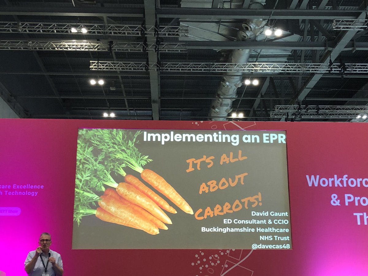 A very enjoyable and informative day ⁦<a href="/HETTShow/">HETT Show</a> #digitally empowered patients #responsible AI learning in healthcare # human psychology of EPR implementation