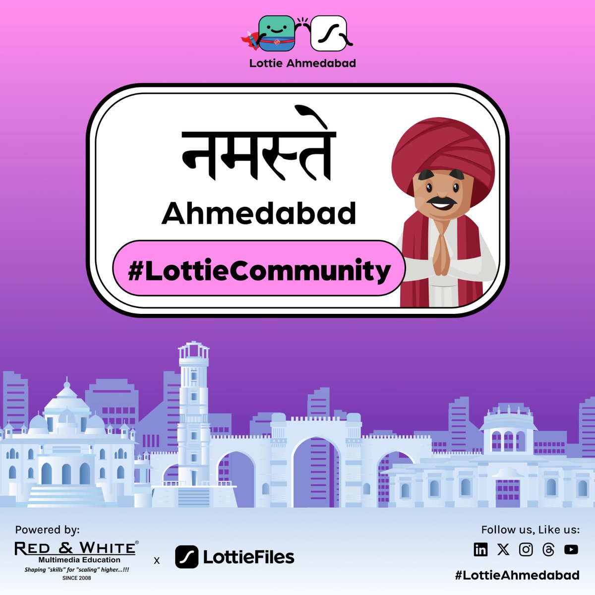 Red & White Multimedia Education tweet media