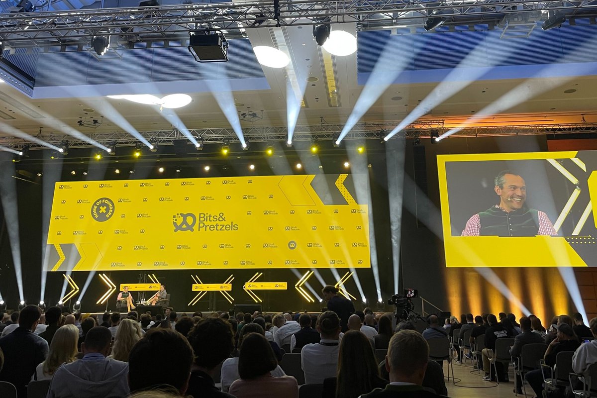 GoHub Ventures (@gohubventures) on Twitter photo Our VC Investor Guillermo Flor had 3 productive days at <a href="/bitsandpretzels/">Bits & Pretzels</a> 🥨
🤝 At the event, he met with tech #startups seeking funding and with several European #investment funds
P.S. Thanks <a href="/ContrarianVC/">Contrarian Ventures</a> & <a href="/UVC_Partners/">UVC Partners</a> for the energizing morning run before the event! 🏃 Our VC Investor Guillermo Flor had 3 productive days at <a href="/bitsandpretzels/">Bits & Pretzels</a> 🥨
🤝 At the event, he met with tech #startups seeking funding and with several European #investment funds
P.S. Thanks <a href="/ContrarianVC/">Contrarian Ventures</a> & <a href="/UVC_Partners/">UVC Partners</a> for the energizing morning run before the event! 🏃