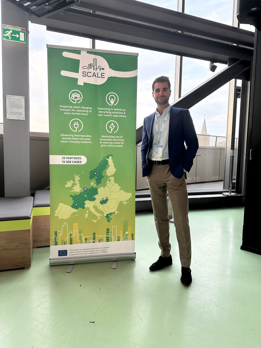 scaleproject_'s tweet image. SCALE is at #AEC2023 in Utrecht 📌

@AVERE_EU&apos;s conference brought together the industry, academia, third sector &amp;amp; public authorities to take e-mobility to the next level!

➡️@elaadNL represented SCALE on the panel &quot;Beyond the Plug V2G&quot; alongside key changemakers in the field!