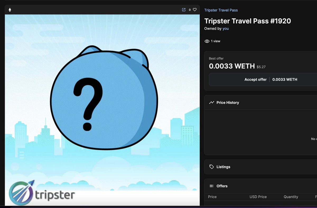 Pobbu3's tweet photo. The Public round for Minting NFT Tripster is now open. Get yours now!! 
https://t.co/E8MPshKryI @Tripster_live #TripsterNFT https://t.co/CJgEFu8ZAy