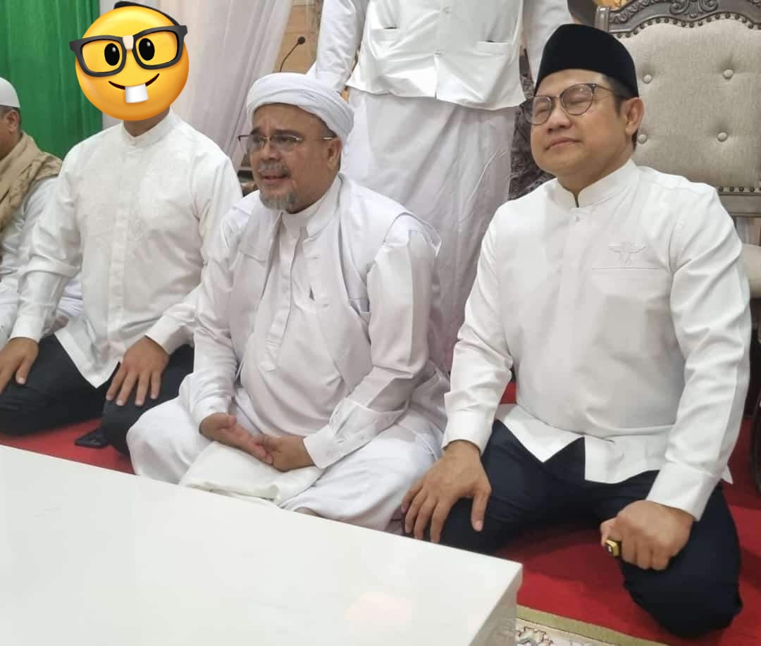Yang gue maklumi adalah hubungan Abas dengan Rizik Shibab, ya mereka emang Simbiosis Mutualisme

Yang gue pertanyakan adalah, sebenarnya apa yang ada didalam HATI dan KEPALA Cak Imin?

Saya masih ingat bagaimana GUS DUR DIHINA oleh Rizik dan PKB begitu MARAH luar biasa

Sekarang