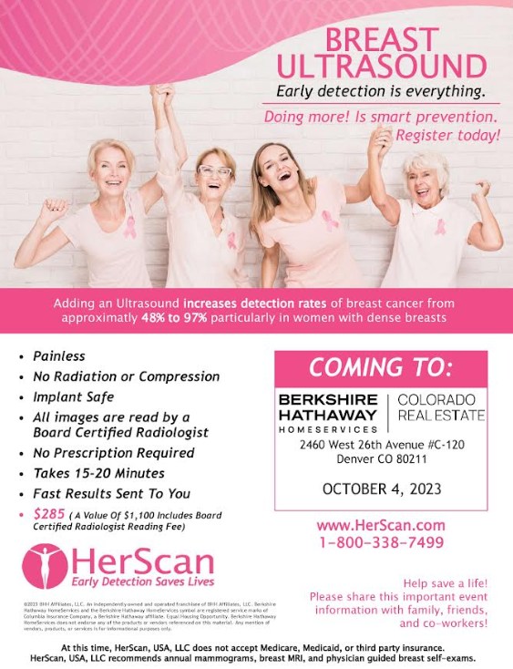 HHProgram's tweet image. 📢 **HerScan Breast Ultrasound Event - Save the Date!** 📅

Get ready for a crucial event happening right here at our office! We invite you to join us on **TOMORROW, October 4th** for the HerScan Breast Ultrasound Event. 🌸💕🎗️

#HerScan #BreastHealth #EarlyDetection