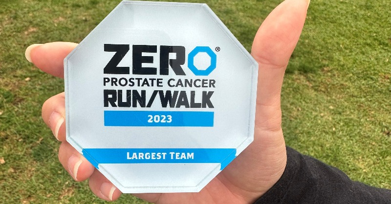 Veracyte's tweet photo. Members from our SD office were excited to participate in the San Diego Zero Prostate 5K Run &amp; Walk earlier this month! Thanks to all who donated &amp; joined this important event supporting #ProstateCancer patients – we were honored to be recognized as the largest team. #ZEROStrong https://t.co/GOIUkPAq6c