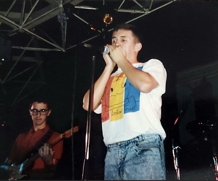 @PaulHeatonSolo @stancullimore #TheHousemartins @Cardiff Ritzy. 1987 supported by @TheFarmMusic @KeithMullin @thefarm_carl a great sweaty gig!