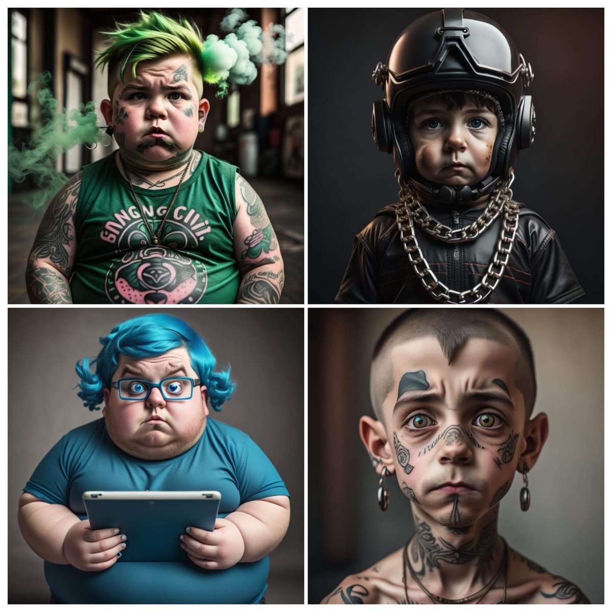 FukkedAI's tweet photo. How future kids looks like 😅
❤️
👇
Please repost and Follow me.🖤
#AIartists #AIart #AIArtCommuity #AiArtSociety  #AIgirl #AIgirlfriends #AIArtwork  #aimodel #fuckedai https://t.co/incPnwN4Zv
