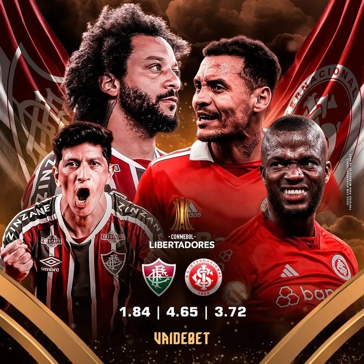 CuriosidadesBRL's tweet image. 🚨 BOLÃO - SEMIFINAL DA LIBERTADORES!

Vou sortear quatro pessoas que acertarem o placar do jogo para ganhar R$ 50.

Regra: RT no tweet, seguir @vaidebetbb, @CuriosidadesPRL e @CuriosidadesBRL.

Ex: Fluminense 1-1 Inter.

Podem comentar quantas vezes quiser. 👇🏻
