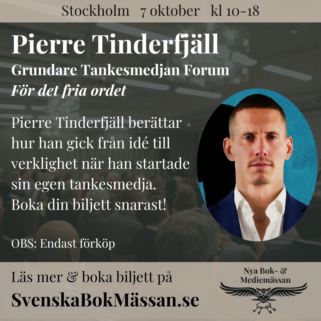 Svenska Bok- & Mediemässan tweet media