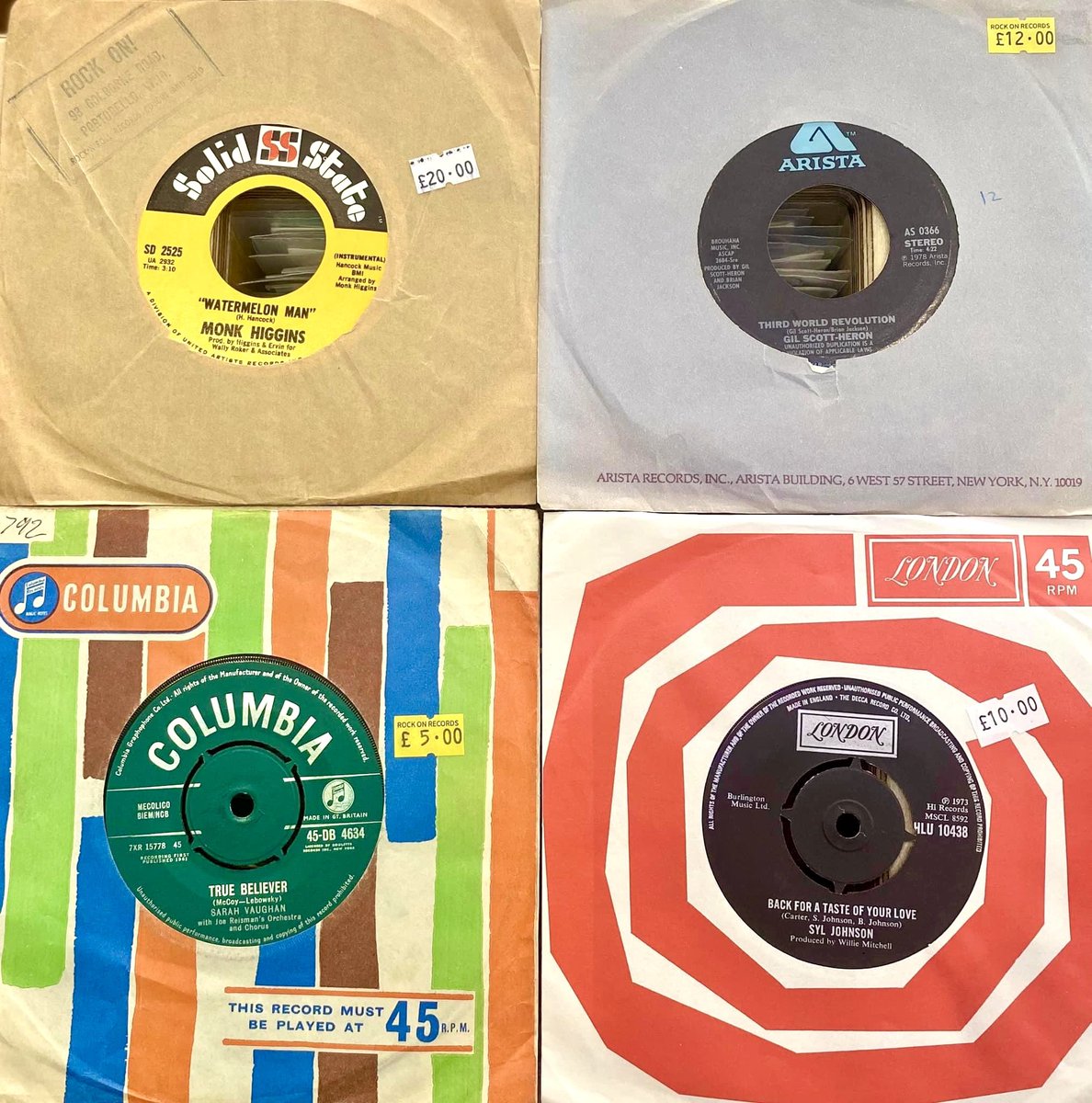 Sweet Soul Music at Rock On Records UK

We have 1000’s of Soul 45s in stock at fantastic prices

All profits going to charity

#rarerecords #rarevinyl #shopstamford #charity #lovevinyl #lovemusic @AceRecordsLtd