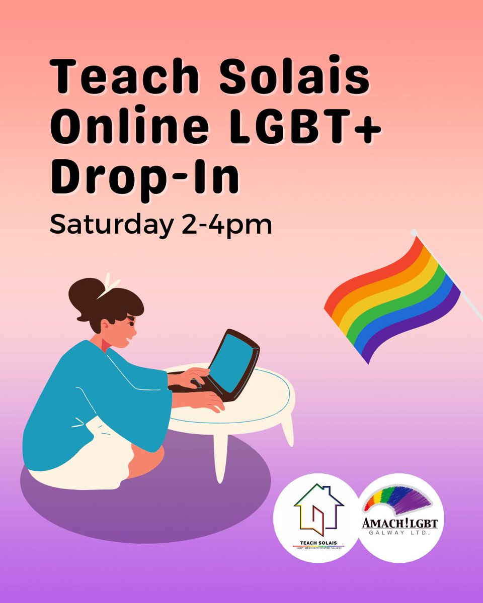 Saturday drop-in is back this Saturday 30th September 2-4pm online! 

This is a casual space for LGBT+ people, people who are questioning, and allies to meet up and chat 🌈 ☀️ 

Email us at info@amachlgbt.com before 5pm on Friday for the Zoom link!