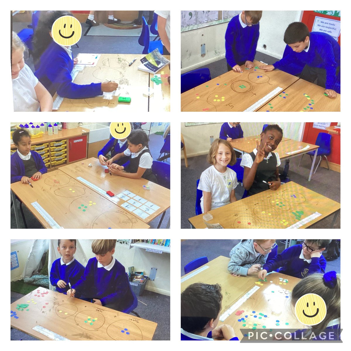 KingswayYear4's tweet photo. Throwback to a couple of weeks ago. 

The children were excited to draw on the tables in maths to help show flexible partitioning of numbers up to 10,000😊 #kwpsteam4 #kwpsmaths #placevalue https://t.co/1uXGX0iRyk