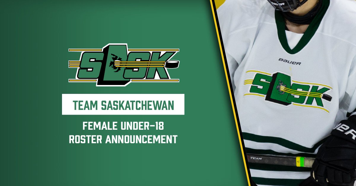 hockeysask's tweet photo. NEWS | #TeamSask's roster for the 2023 National Women’s U18 Championship is here! 📢

These athletes have dedicated themselves through #HockeySask's high-performance program, and their commitment is truly inspiring. 💪

Let's go #SaskFirst Female U18!

🔗| https://t.co/eGRvz4wfDd https://t.co/9V7fR5SNC8