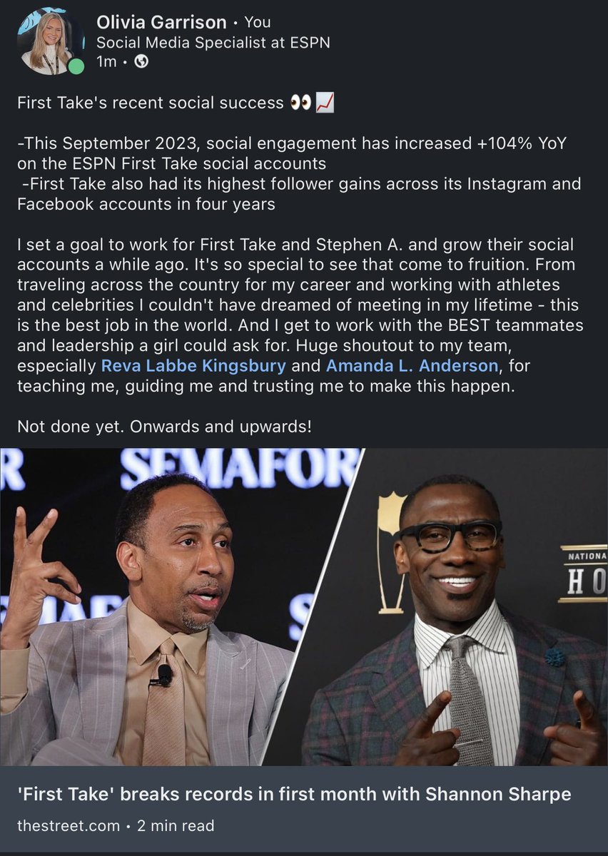 Been telling y’all, best job in the world