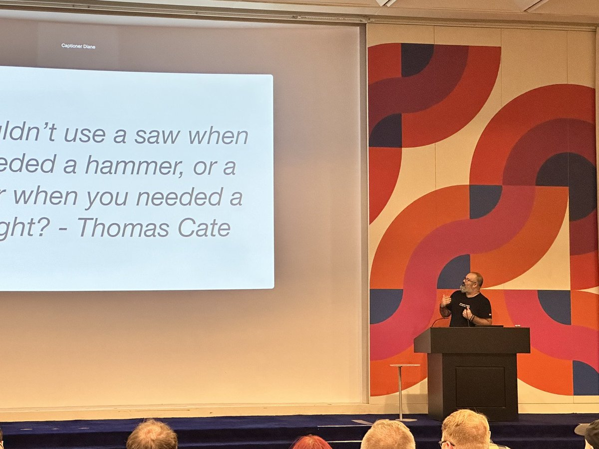 lady_nerd's tweet image. “Who here is REALLY doing CD?” 

@jjasghar is not convinced and i have to agree at #devopsdaysbuf

Great talk about migrating monoliths to containers and the challenges we overlook when choosing to do this

Lots of good questions to ask yourself and your team