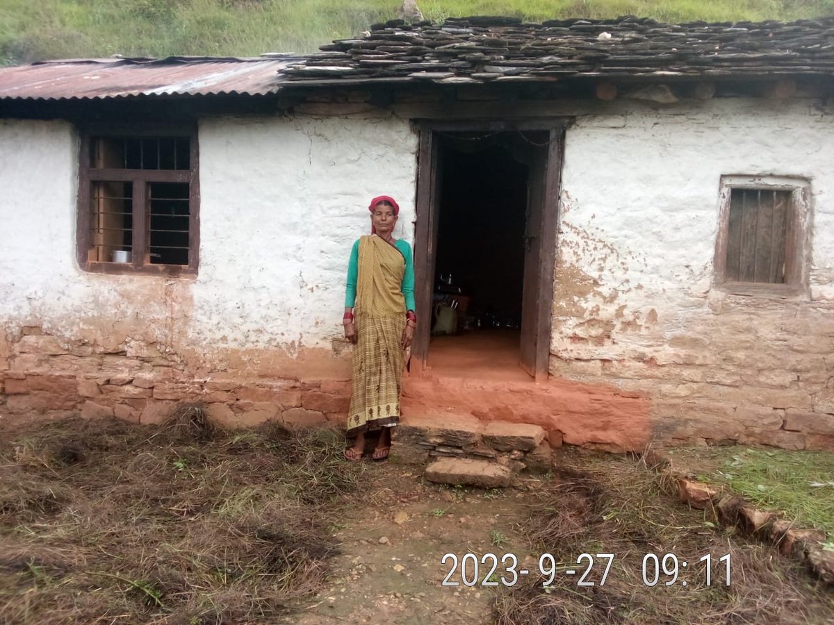 REAPBageshwar's tweet photo. Today, on 27.9.2023, #ultra_poor survey done by #Reap_staff of #Samriddhi SRC in Gram Panchayat Baira Majhera . @ganeshjoshibjp @CDOBageshwaroff @REAPUttarakhand https://t.co/Zly8AIcGr8