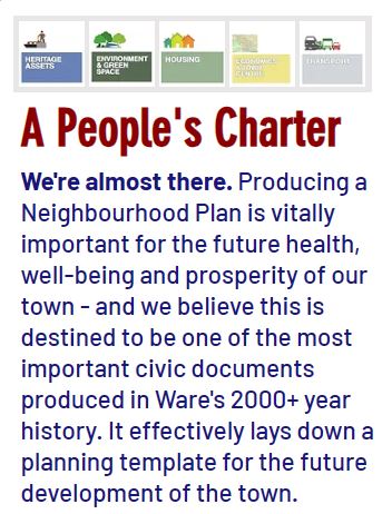 Ware Neighbourhood Plan tweet media