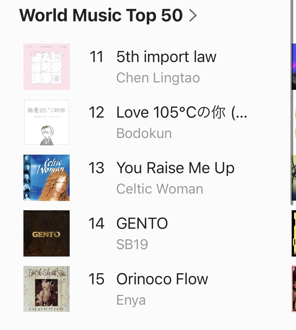 Not once but TWICE! GENTO is unstoppable right now. ❤️

#1 (under PAGTATAG EP)
#14 (single released) 

<a href="/SB19Official/">SB19 Official</a> #SB19
#SB19GENTO #GENTO
#PAGTATAG  
#SB19PAGTATAG