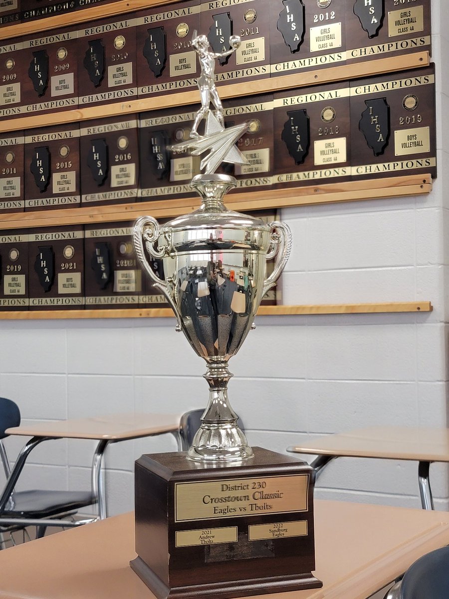 SANDBURG VOLLEYBALL (@csvbwomen) on Twitter photo Crosstown Classic!
Thursday, September 28
Eagle Gym
5:45pm
Will the Tbolts or Eagles take home the trophy??
BONUS: SENIOR NIGHT!!
<a href="/Sandburg_fanz/">Sandburg SuperfanZ</a> <a href="/EaglesAthletics/">Sandburg Athletics</a>
<a href="/IVCAcoaches/">Illinois Volleyball Coaches Association</a> Crosstown Classic!
Thursday, September 28
Eagle Gym
5:45pm
Will the Tbolts or Eagles take home the trophy??
BONUS: SENIOR NIGHT!!
<a href="/Sandburg_fanz/">Sandburg SuperfanZ</a> <a href="/EaglesAthletics/">Sandburg Athletics</a>
<a href="/IVCAcoaches/">Illinois Volleyball Coaches Association</a>