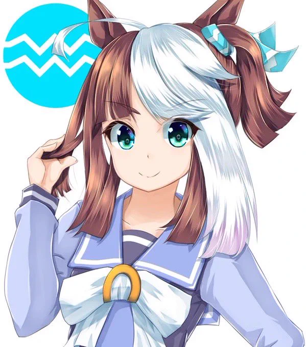 メロディーレーンちゃん!この絵は2019年10月2日に描いたから、たぶん世の中で一番最初にオリジナルウマ娘として描いたჱ̒( ᐢωᐢ ) 