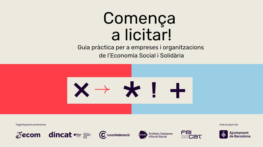 La Confederació Tercer Sector Social (@laconfederacio) on Twitter photo Hem presentat la guia de contractació pública Comença a licitar! Amb la participació de <a href="/AltresEconomies/">AltresEconomies</a> <a href="/entitatecom/">ecom</a> <a href="/ecasacciosocial/">ECAS - Entitats Catalanes d'Acció Social</a> <a href="/FEICATinsercio/">FEICAT</a> <a href="/_dincat/">Dincat</a> <a href="/FactoCoop/">FACTO cooperativa</a> La trobareu publicada en el següent enllaç tuit.cat/jqscs Hem presentat la guia de contractació pública Comença a licitar! Amb la participació de <a href="/AltresEconomies/">AltresEconomies</a> <a href="/entitatecom/">ecom</a> <a href="/ecasacciosocial/">ECAS - Entitats Catalanes d'Acció Social</a> <a href="/FEICATinsercio/">FEICAT</a> <a href="/_dincat/">Dincat</a> <a href="/FactoCoop/">FACTO cooperativa</a> La trobareu publicada en el següent enllaç tuit.cat/jqscs