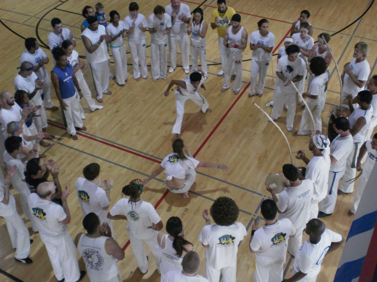 Join us for a Capoeira Demonstration Roda Sunday, Oct. 1 at 12 p.m.

Capoeira is a dance-like martial art of Brazil, performed to the accompaniment of call-and-response choral singing and percussive instrumental music. 

Sign up: eugeneymca.org/schedules

#StrongerWithY #YForAll