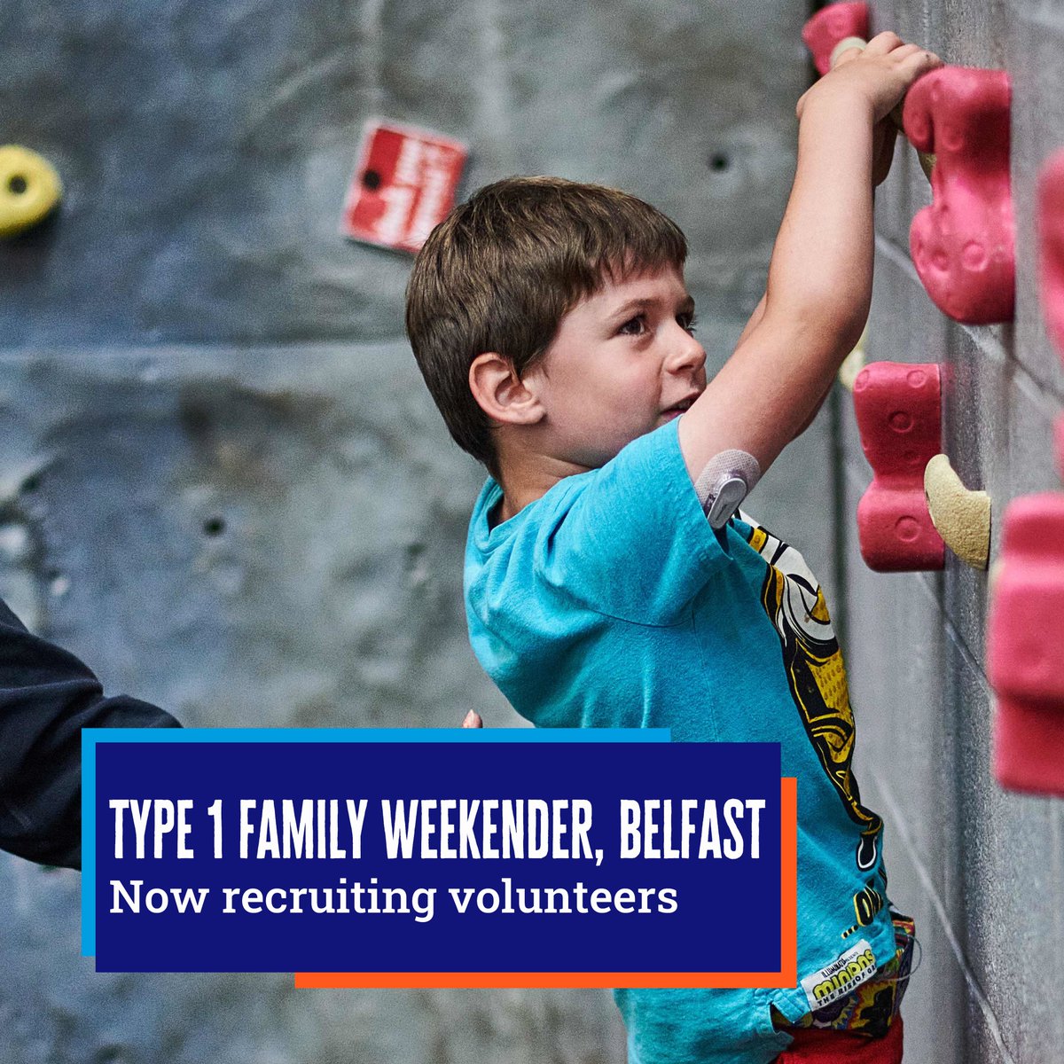 The next #DiabetesUK Type 1 Family Weekender is in Belfast! Now recruiting volunteers

This is a unique experience that gives children and young people living with #Type1Diabetes and families the time and space to gain confidence, share experiences, and realise they’re not alone