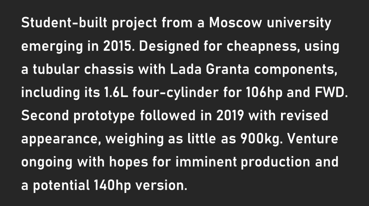 Obscure Supercars tweet media