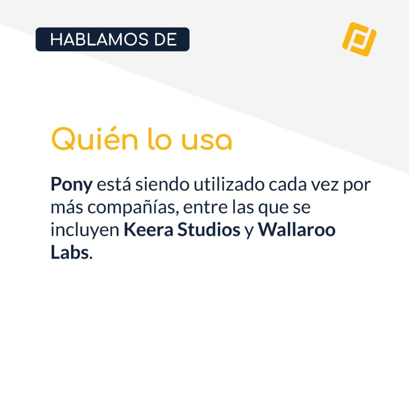 EsProfile's tweet photo. ¿Conoces #Pony🖥? En esta nueva entrega de #HablamosDe os contamos todos los detalles de este lenguaje de programación que combina seguridad y alto rendimiento para la programación #recurrente ¡No te lo pierdas!👇
#PonyLand #Seguridad #Programador #Software #Developer