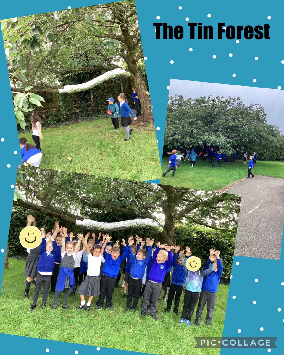 woodsettsy2's tweet photo. The children in year 2 were so excited to find a tin tree. #English #hookforlearning @WoodsettsSchool https://t.co/24Cr2DGUaU