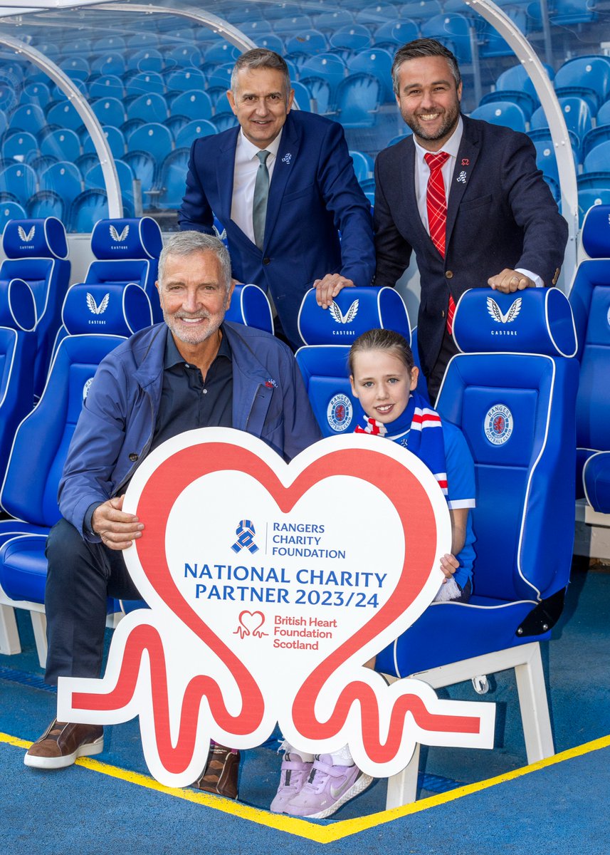 @RFC_Charity CEO Connal Cochrane said “The work of @BHFScotland aligns closely with the Foundation’s strategic priorities in terms of health & well-being & education, we are delighted to be able to combine both these pillars & roll out life-saving skills to thousands of fans.'