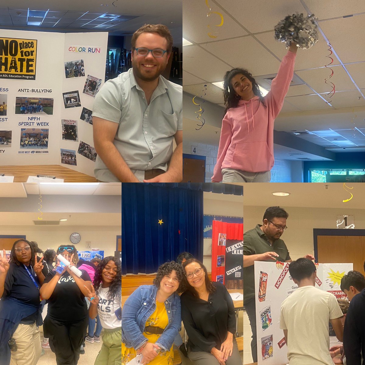 The JWMS club/activity fair was a success!