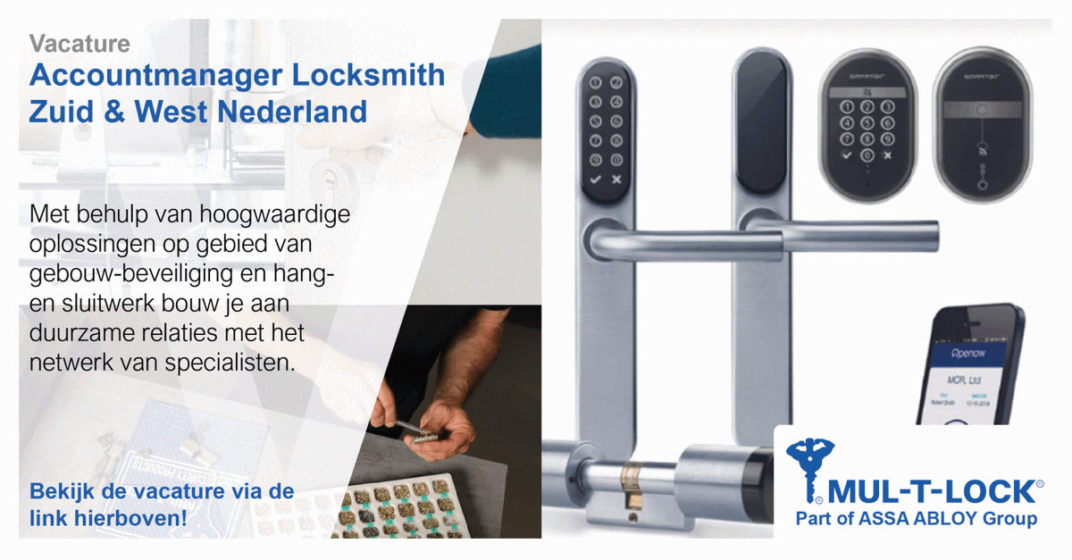 _Voltys's tweet image. Accountmanager Zuid &amp;amp; West Nederland - Je wordt verantwoordelijk voor het netwerk van toegangscontrole en sleutelspecialisten in de regio's Zuid en West.

De vacature vind je op onze website!

voltys.nl/vacatures/vaca…