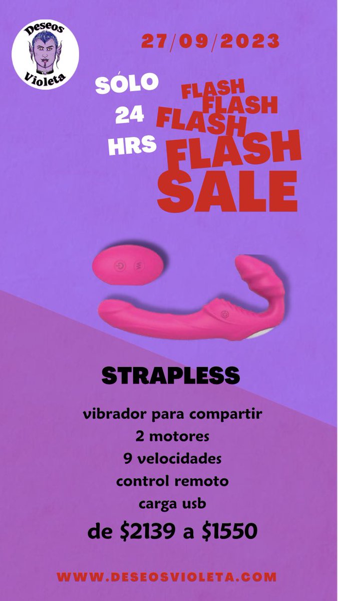 Solo hoy miércoles!!! En deseosvioleta.com #FelizMiercoles