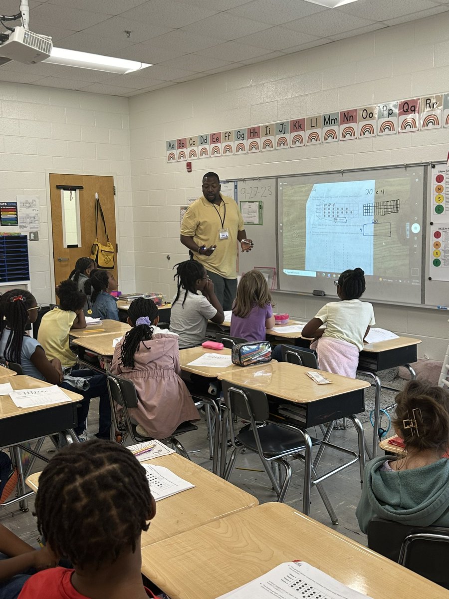 I’m not in my office-I’m in classrooms. They are my work. Rich discussion, modeling with mathematics, using manipulative to go from concrete to abstract and back again #winningforkids