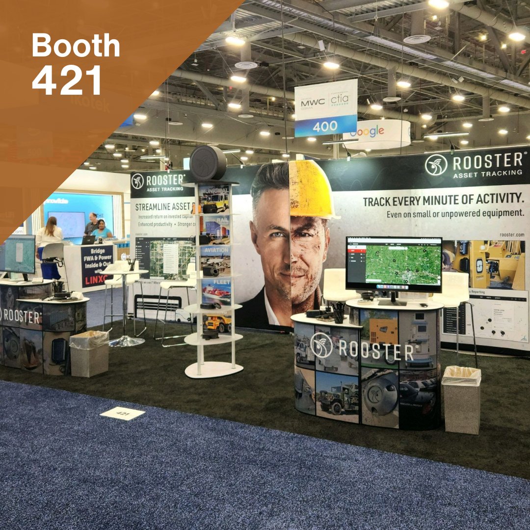 roostertracking's tweet photo. Day 2 at #MWC23 and we’re ready for you, #Vegas! Stop by West Hall booth 421 and let us introduce you to #RoosterAssetTracking, delivering a new, simple solution to #Industrial #IoT

https://t.co/r26j7MRqwl

#dontwonderKnow #Conference #Tradeshow https://t.co/GEmrD81of1