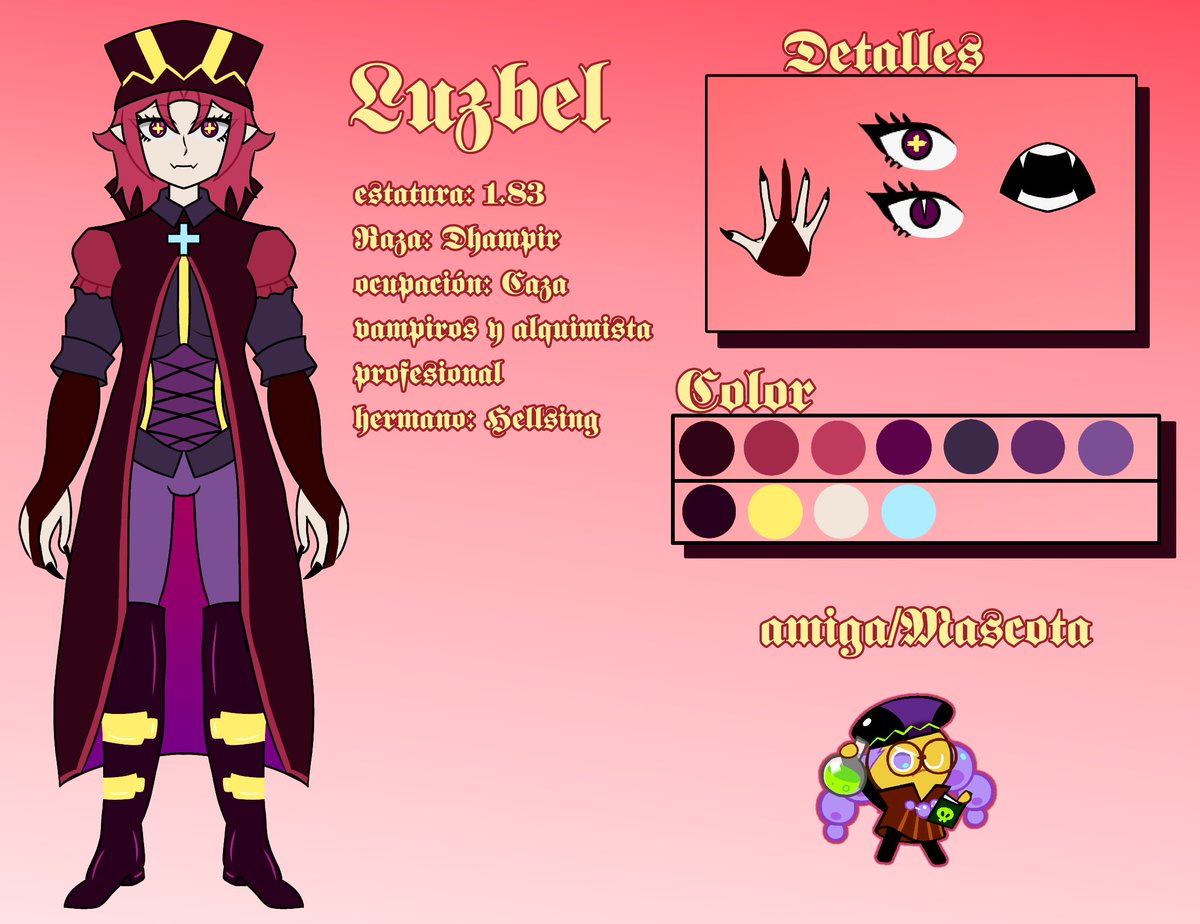 Hellsing_bt's tweet image. Y pues como no, despues de literal un año, Hellsing y su hermana (que ahora se llama Luzbel) tienen diseño nuevo

Muchas gracias a las talentosas @Yummichan_VT y @hakurines por haberme ayudado en esto, vayan a seguirlas a ambas que son muy talentosas ^^