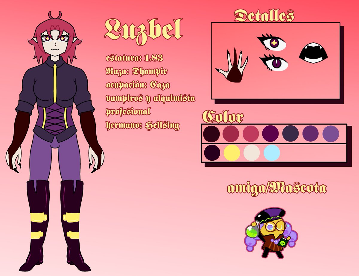 Hellsing_bt's tweet image. Y pues como no, despues de literal un año, Hellsing y su hermana (que ahora se llama Luzbel) tienen diseño nuevo

Muchas gracias a las talentosas @Yummichan_VT y @hakurines por haberme ayudado en esto, vayan a seguirlas a ambas que son muy talentosas ^^