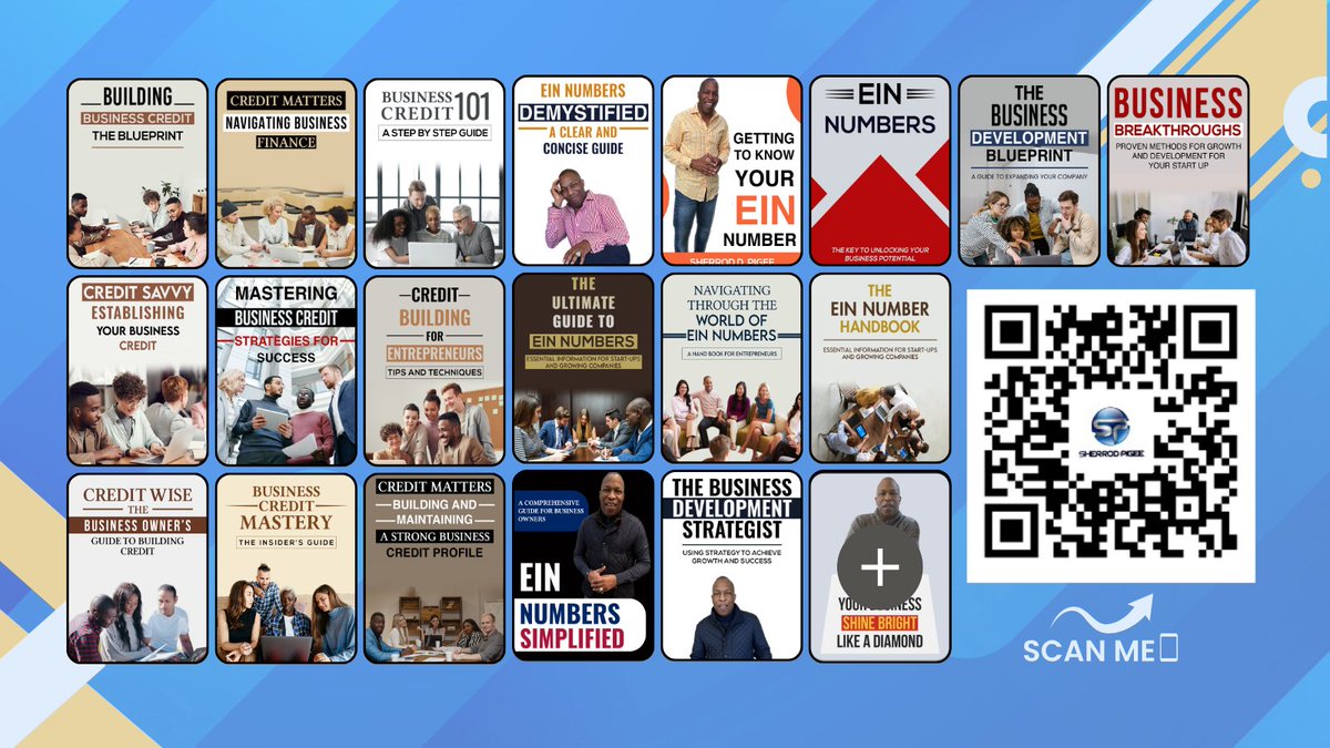 SherrodDPigee's tweet photo. Dive into my collection of 50 affordable e-books covering a wide range of BUSINESS TOPICS, this collection is your roadmap to success, all without draining your wallet. 

Visit https://t.co/Fg16DFtvGx
 OR SCAN THE CODE  to download now

#BusinessExcellence #SuccessGuide https://t.co/P7MNYZyzp5