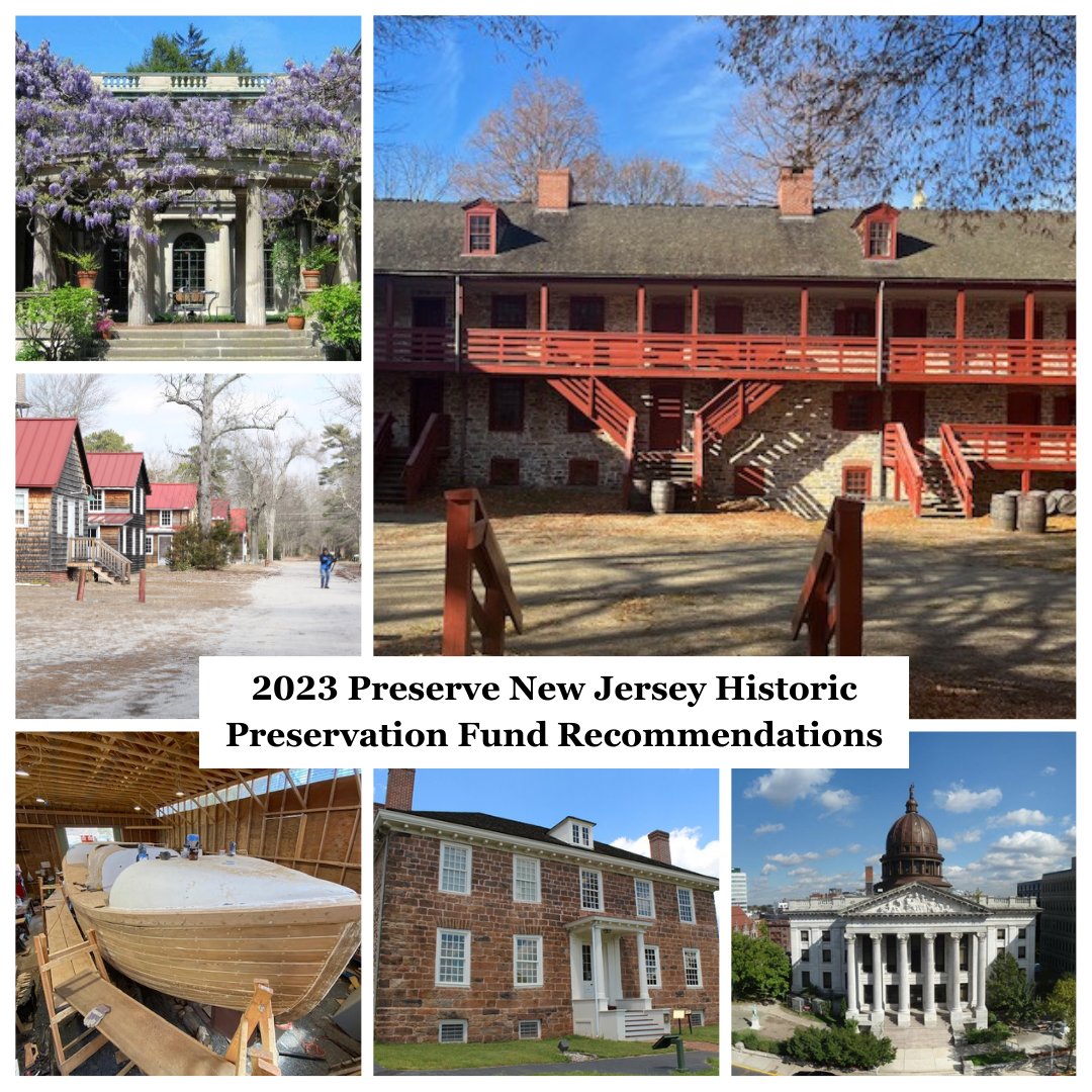 We are pleased to announce the 2023 grant recommendations from the Preserve New Jersey Historic Preservation Fund for 71 preservation planning, heritage tourism, and capital projects. To read the official press release, visit nj.gov/dca/njht/news/….