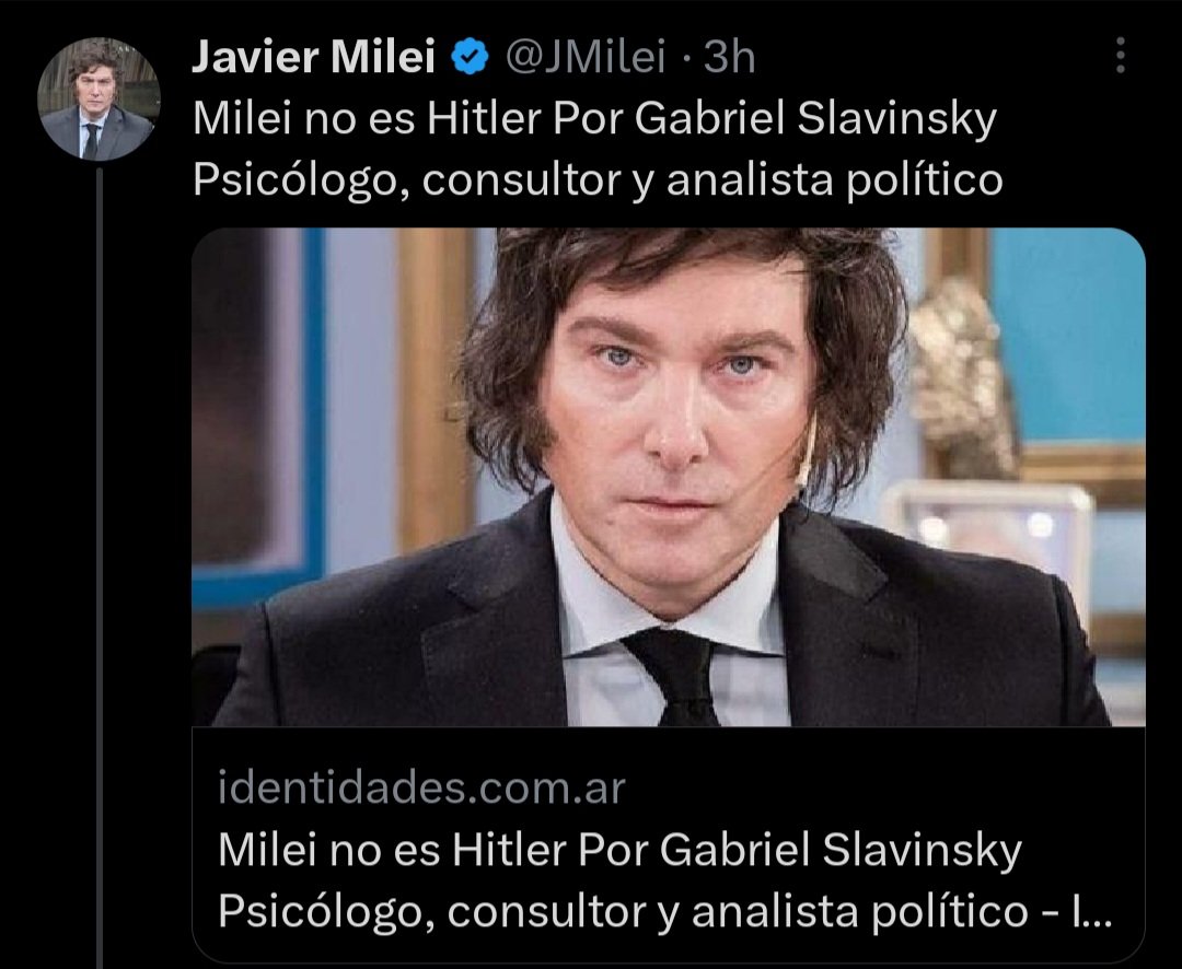 -Cómo van las elecciones en tu país
-El candidato que lidera aclaró que no es Hitler