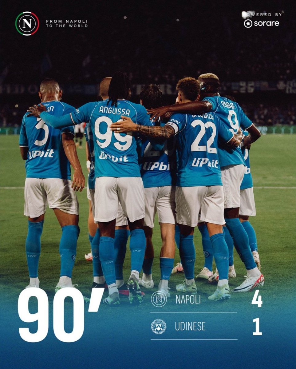 Stasera ho visto il Napi che tutti speravamo di vedere! FNS 💙💙💙