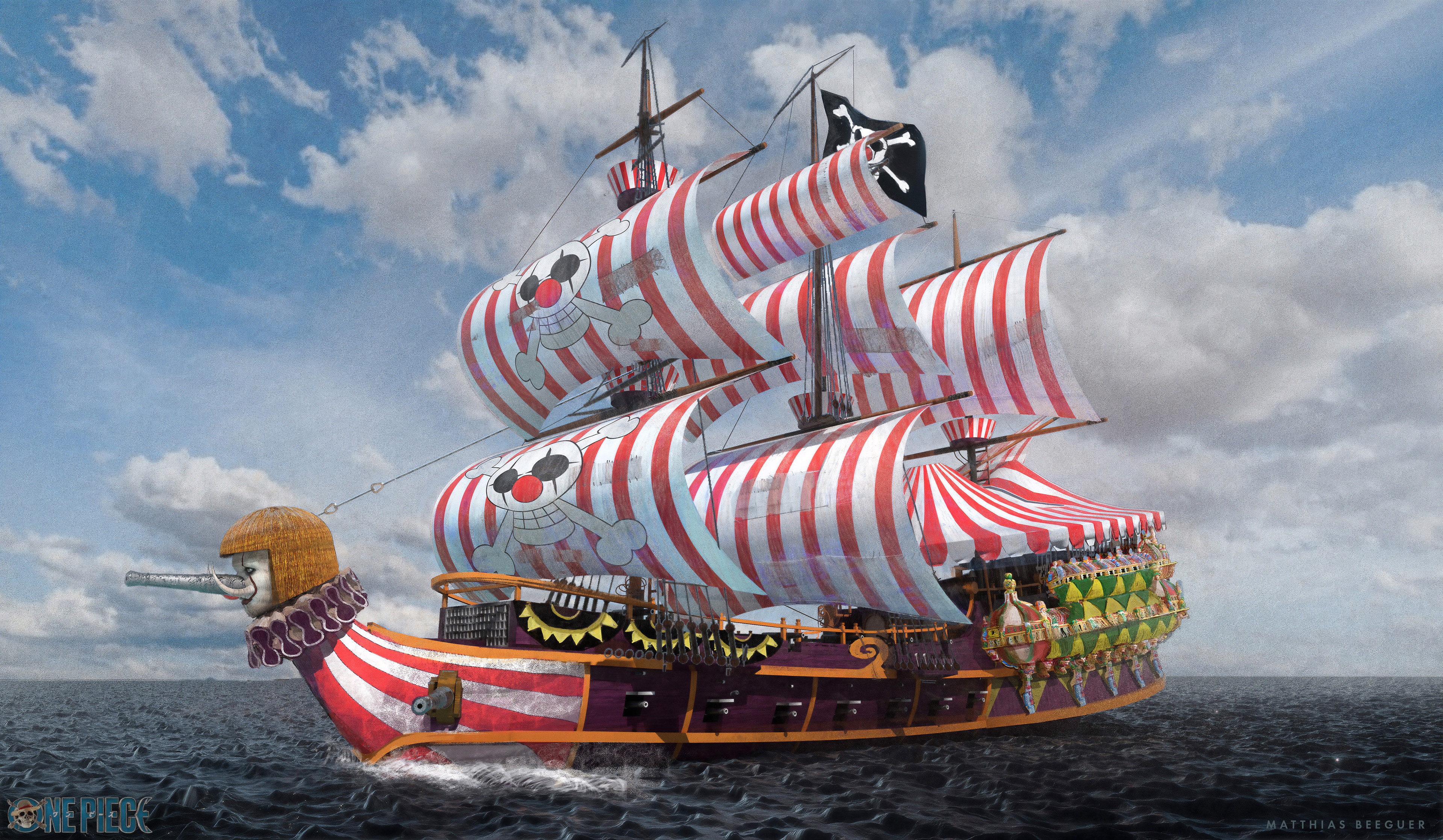 One Piece live-action series builds two familiar ship set pieces