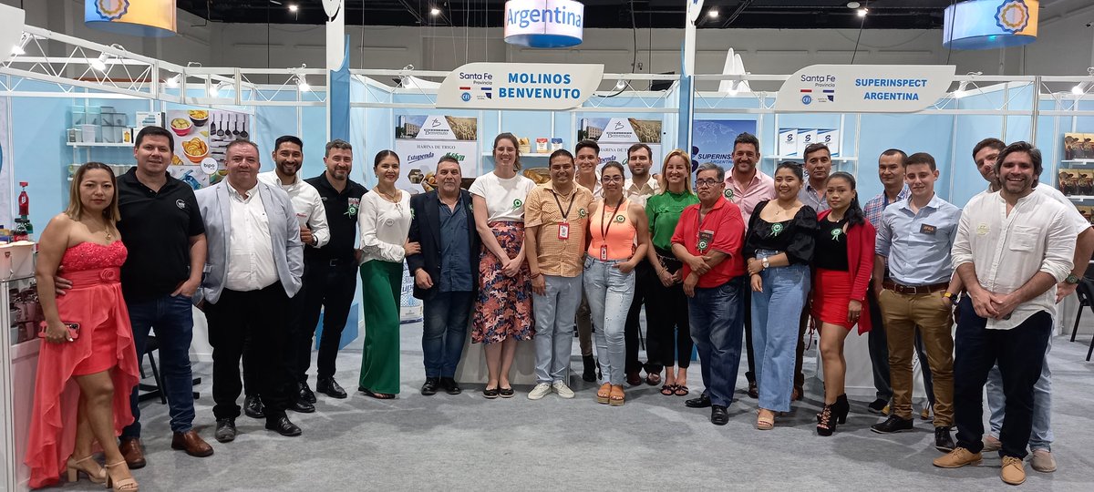 #ComercioExterior🌐

📌Acompañamos a más de 30 empresas santafesinas en la Expocruz de Bolivia, evento de carácter multisectorial que se ha consolidado como uno de las más importantes en América Latina.

Los detalles ⤵️
santafe.gov.ar/noticias/notic…