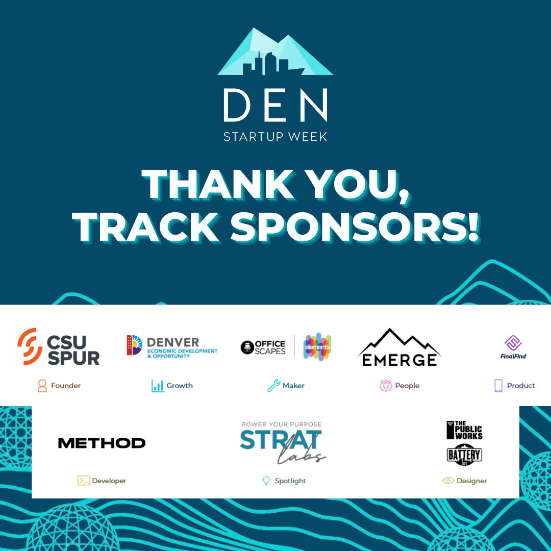 Colorado Startup Week tweet media