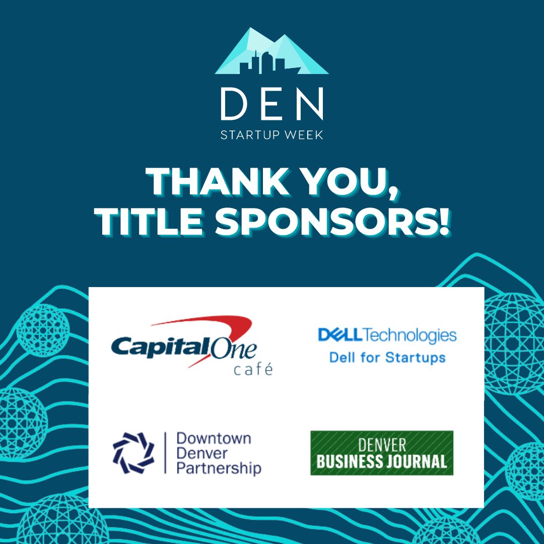 Colorado Startup Week tweet media