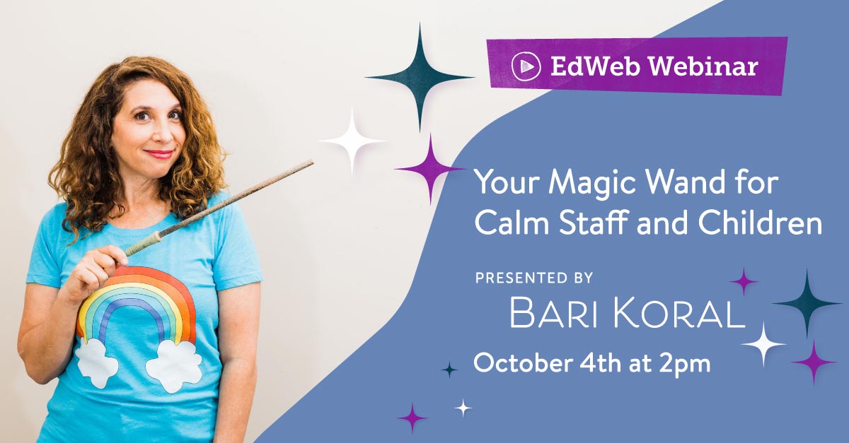 🚨 Just 1 WEEK until 'Your Magic Wand for Calm Staff and Children with Bari Koral' EdWebinar! 🚨 Discover strategies for managing challenges in education with renowned artist and yoga instructor Bari Koral. Register now!✨🌈 #EdWebinar #CalmMinds #KaplanCo bit.ly/45Z8cWZ